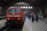 120 104-5 im Hbf Leipzig 02.09.2012