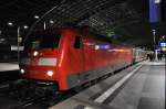 EC 249 am 09.11.2012 Bahnsteig 14 am Berliner Hauptbahnhof