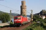 120 109-4 mit dem IC 2022? (Frankfurt(Main)Hbf-Hamburg-Altona) bei Oberwesel 2.8.13