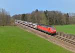 120 135 mit IC 2083 am 01.04.2014 bei Gutmart.