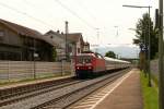 IC 2906 für ICE 74 mit 120 122 in Köndringen.