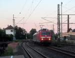 120 126-8 zieht am 16. Juni 2014 den IC 2302 (Nürnberg Hbf - Berlin Gesundbrunnen) durch Kronach in Richtung Saalfeld.