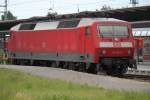 120 109-4 sollte am 05.07.2014 den IC 2405 von Stralsund Hbf nach Kln Hbf im Rostocker Hbf bernehmen der Zug kam nur bis Rostock und hatte dann Ausfall.