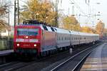 120 156-5 mit IC 132 nach Köln Hbf.