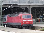 120 157 am 04.09.2016 auf dem Leipziger Hauptbahnhof.