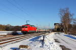 120 132-6 DB mit dem IC 2355 bei Oberlangenstadt am 06.01.2017.