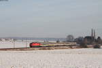 120 118-5 mit dem IC 181 (Stuttgart Hbf-Zürich HB) bei Gäufelden 27.1.17