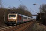 120 159 mit dem IC1919 am 27.3.11 in Ahlten.