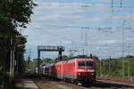 Am 15.05.2020 zog 120 114 den PbZ-D 2471 nach Frankfurt(Main) Hbf druch Solingen-Ohligs.