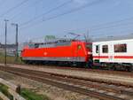 120 102 (HU 20.04.15) mit Kp-Reserve für IC Berlin - Amsterdam in Rheine, 24.04.15