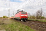 120 106-0 mit dem IC 2239  Warnow  von Rostock Hbf nach Leipzig Hbf in Stendal.