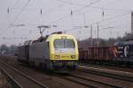 ES 64 P-001 + ES 64 F4-401 als Lz in Dsseldorf Rath am 15.02.2009