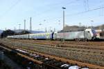 Eurosprinter PCW 8 (127 001) fuhr am 16.03.2013 den DPF 348 von Bonn Hbf bis Hagen Hbf und vor dort aus mit der 03 1010 nach Ottbergen.