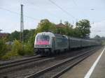 PCW 127 001 mit einem Rheingold Sonderzug nach Köln Hbf in Münster Hiltrup aus Richtung Münster kommend.
