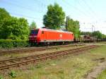 145 073 mit Gemischtem Gterzug in Eystrup am 23.5.2007 Richtung Bremen