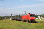 145 043-6 mit dem GM 60410 (Ehrang Nord-Kehl) bei Waghäusel 18.5.18