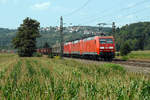 05.08.2018 Streckenabschnitt Uhingen 145 038-6, 152 067-5 & 145 062-6