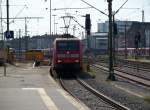 Br 145 018 und schwesterlok ziehen eine n GZ durch den Hannoveraner Hbf (19.7.2007) (berarbeitet)