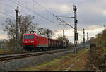 EZ mit 145 057-6 unterwegs in Schkopau Richtung Halle-Ammendorf.

🧰 DB Cargo
🕓 22.11.2023 | 11:52 Uhr