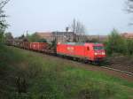 145 013 mit gem.GZ am 26.4.2008 durch Limmer -> Linden