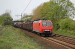 145 048-5 mit gem.GZ am 18.4.2009 durch Ahlten -> Lehrte