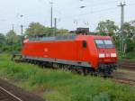 145 064-2 abgestellt in Neuss am 21.5.2009
