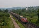 145 031-1 mit  Ambrogio  am 2. Juni 2010 bei Denzlingen.