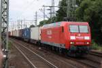 145 029 in Hamburg Harburg am 06.07.2010