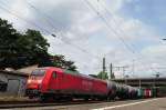 BR 145 015 mit GZ bei Hamburg-Harburg am 04.08.2010