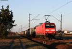 145 030-3 mit einem KLV  bei Wiesental 2.3.11