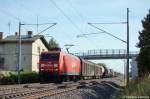 145 046-9 mit dem RE nach Wolfsburg in Vietznitz :D Natrlich ist das kein RE nach Wolfsburg sondern es handelt sich hier um einem gemischten Gterzug. 28.09.2011