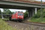 145 003-0 mit Gz bei Fulda am 01.08.2011
