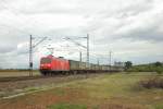 DB Railion 145 067-5 mit dem Ambrogio in Wiesental am 21.4.2012 