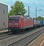 145 078-2 in Mllheim (Baden).