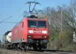 145 029-5 mit gem. Gterzug durch Bonn-Beuel - 27.03.2013