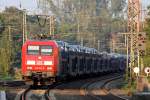 145 041-0 mit Autozug in Castrop-Rauxel 8.9.2014