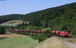 145 029-5 mit einem Kalizug bei Beulshausen 12.6.15