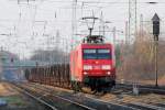 145 059-2 durchfährt Ratingen-Lintorf 27.2.2016