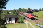 145 069-1 mit EZ 51721 am 31.08.16 in Jößnitz.