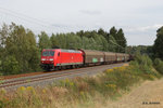 Umleiter EZ 51082 mit 145 025 bei Herlasgrün am 03.09.2016 von Seddin nach Nürnberg.