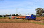 145 087-3 mit der S 88360 (Freiburg(Brsg)Hbf-Waldkirch) bei Batzenhäusle 1.10.21