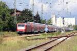 MEG 145 029 mit alten Dosto | Anklam | September 2020
