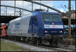 RBH/DB 145 010-5 am 01.04.2026 unter der Grombühlbrücke in Würzburg Hbf.