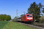 145 097-2 (TRI) mit der RB37 Richtung Neuss Hbf in Kaarst, 22. April 2026