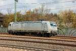 145 086-5 in Hamburg Harburg, April 2026.
