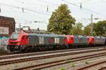 MEG 159 225-2 Eurodual & MEG 145 029-5 & MEG 145 075-8 in Wuppertal, August 2026.