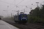 RBH 145 CL-205 als Lz im vollen Regen in Hilden am 01.10.2008