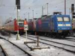 185 540 und 145 030 standan am 01.01.2011 in Stendal.