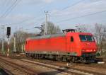 145-CL 014 (ex HGK) am 19.04.'11 beim Rangieren in Ruhland