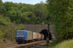 Die 145-CL 204 fuhr am 04.06.2011 durch den Eilendorfer Tunnel.